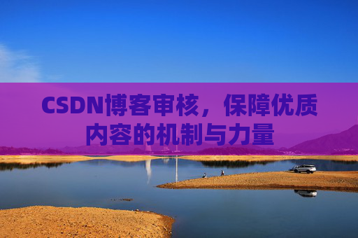 CSDN博客审核，保障优质内容的机制与力量